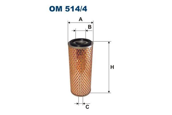 Yağ Filtresi  FILTRON OM 514/4