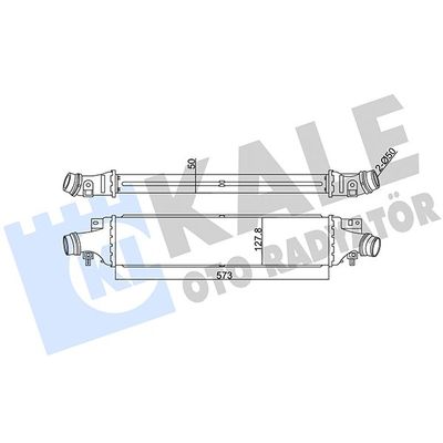 Turbo Radyatörü  Opel Corsa D (2006->)  BSG 65-535-027