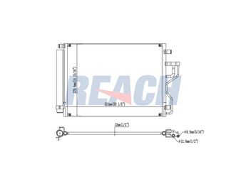 Klima Radyatörü  MGA 82546  976062S000 97606-2S000 976062S001
