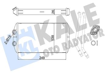 Kalorifer Radyatörü  KALE 370715  1609171580