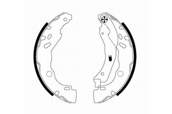 Fren Pabuçlu Balata Arka Citroen C3 (09.2009->)  PSA ORJINAL 1663939580