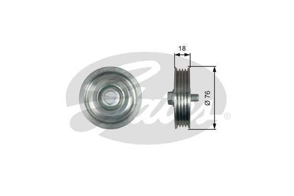 Vantilatör Kayış Gergi Rulmanı  Honda Civic Aerodeck (MB/MC)(04.1998->)  GATES T39183