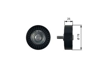 Vantilatör Kayış Gergi Rulmanı  GATES T36412  5751E4 5751.E4 96533426 9653342680 9635198280