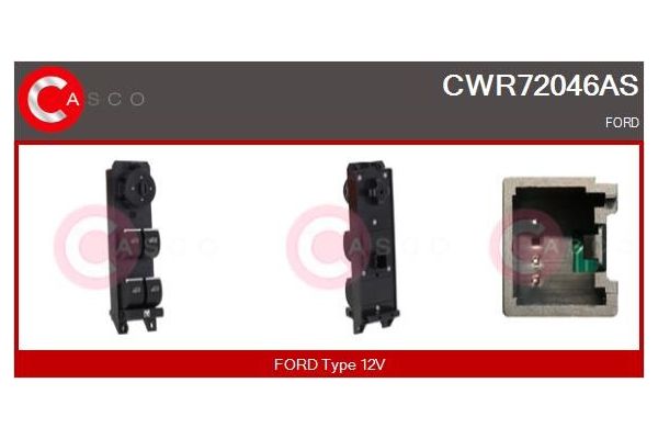 Cam Açma Düğmesi Ön Sol Ford Focus 4/5 Kapı (CB8)(2010->)  MADE IN TAIWAN F1ET14A132JC