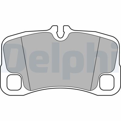 Fren Disk Balata Arka Porsche 911 (Typ 997)(2004->)  DELPHI LP2696