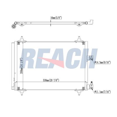 Klima Radyatörü  MGA 82127