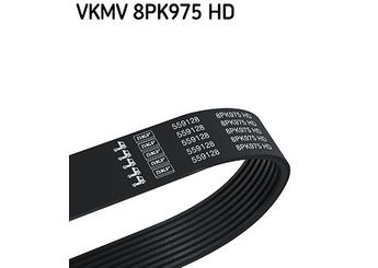Vantilatör Kayışı  SKF VKM V8PK975 HD  20430367 20430368 978242 978243