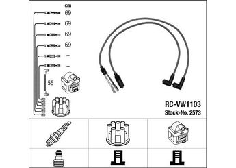 Buji Kablosu  NGK 2573  200998031 200 998 031