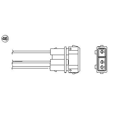 Oksijen (Lambda) Sensörü  Volkswagen T4 Transporter Bus Syncro (08.1992->2003)  NGK 93211