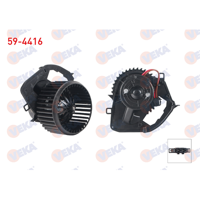 Kalorifer Motoru  VEKA 59-4416