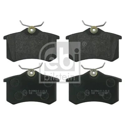 Fren Disk Balata Arka Renault Clio III Grandtour (01.2008->)  FEBI BILSTEIN 16146