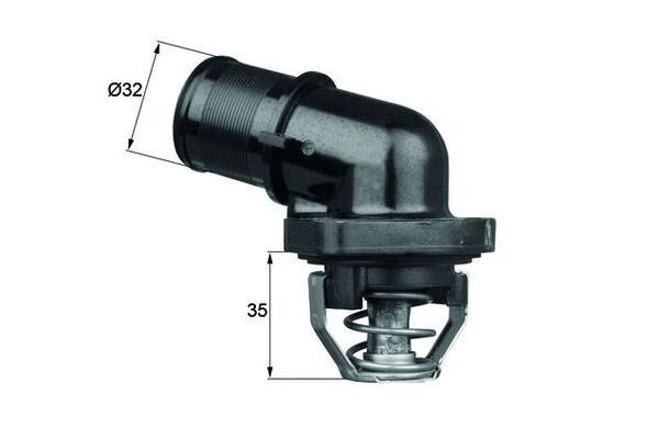 Termostat  Citroen Saxo (03.1996->)  MAHLE TI 181 89