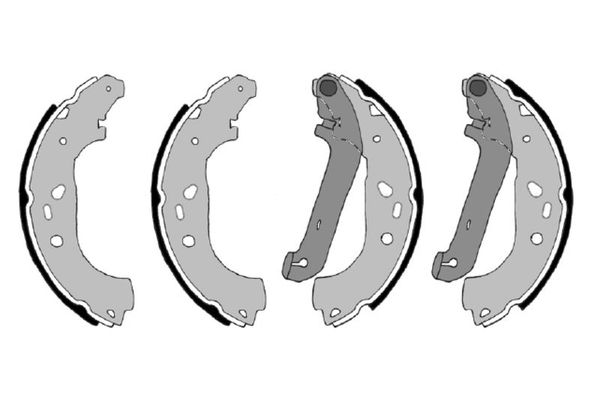 Fren Pabuçlu Balata Arka RECOVER 18063F
