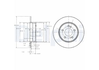 Fren Disk Ayna Arka Sağ ve Sol DELPHI BG3326C  A2034230112 5098065AA 5098066AA 5898066AA 68031811AA 1244230412 124 423 0412 1244230512 124 423 0512 2034230112 203 423 0112 2034230012 2104230112 210 423 0112 2104230912 210 423 0912 A1244230412 A124 423 0412 A1244230512 A124 423 0512 A203 423 0112 A2034230012 A2104230112 A210 423 0112 A2104230912 A210 423 0912
