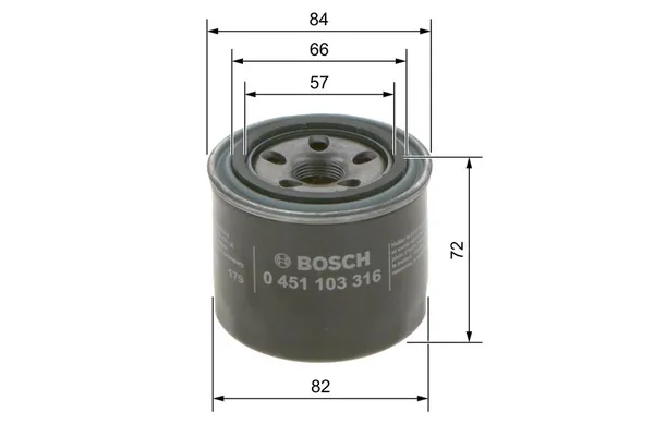 Yağ Filtresi  Mitsubishi Pajero (V80/V90)(2007->)  EUROREPAR 1616173980