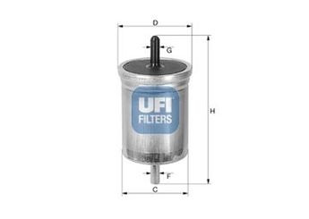 Yakıt Filtresi  UFI 31.561.00  7700820376 7700843833