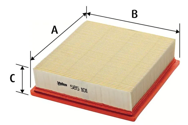 Hava Filtresi  Opel Combo D (10.2011->)  VALEO 585101