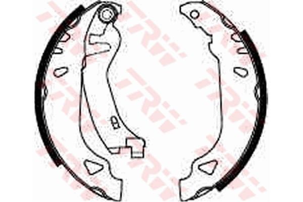 Fren Pabuçlu Balata Arka Lancia Y (11.1995->)  WALBURG WBS1026