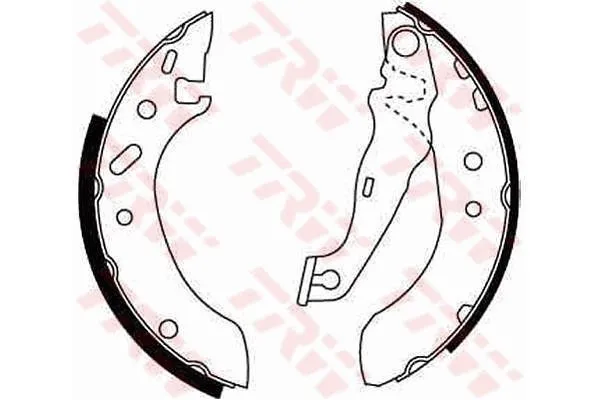 Fren Pabuçlu Balata Arka Ford Escort 3/4/5 Kapı/S.Wagon (1991->)  KALE BALATA 603 0550 05P