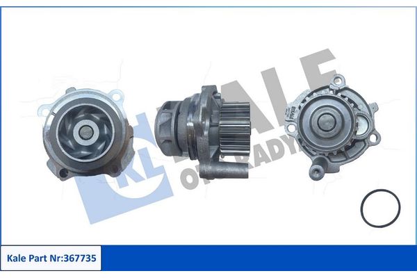 Devirdaim Su Pompası  Audi A6 Avant (4B5)(02.1998->)  KALE 367735