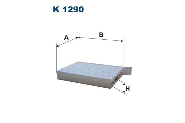Polen Filtresi  Opel Agila B (2008->)  FILTRON K 1290