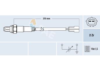Oksijen (Lambda) Sensörü  FAE 77323  96253546 FEJK18861 FEJK-18-861