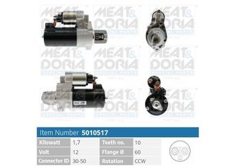Marş Dinamosu  VALEO 438563  A2769062300 2769062300