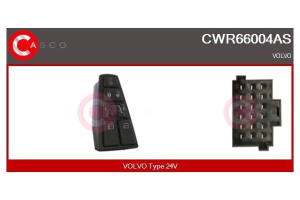 Cam Açma Düğmesi Ön Sol MCAR AN-5106