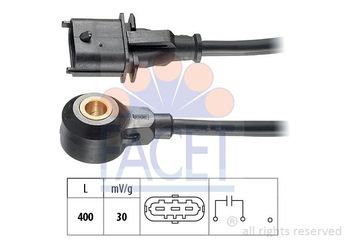 Vuruntu Sensörü  FACET 9.3066  9158720 9 158 720 6238181 62 38 181 91 58 720