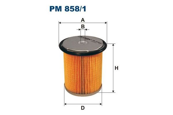 Yakıt Filtresi  Lancia Zeta (1995->)  FILTRON PM 858/1