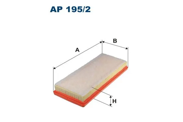 Hava Filtresi  Smart Fortwo Coupe (01.2007->)  FILTRON AP 195/2
