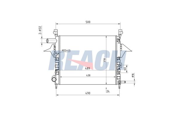 Su Radyatörü  KALE 0525252AL