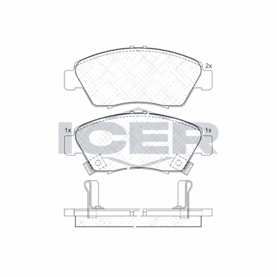 Fren Disk Balata Ön MAGNETI MARELLI 323700035700