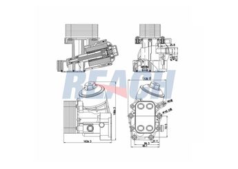 Motor Yağ Soğutucu  SWAPP 52153  3P115389A 3P115389 03P115389 03P115389A 3P115389B 03P115389B