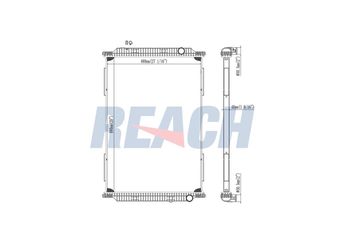Su Radyatörü  RADISEN RR 637850  7485013126 7420775792 7485013127 5001867210 7421699253 7484201975 7485013165 7485020213 7485020215 7485026213