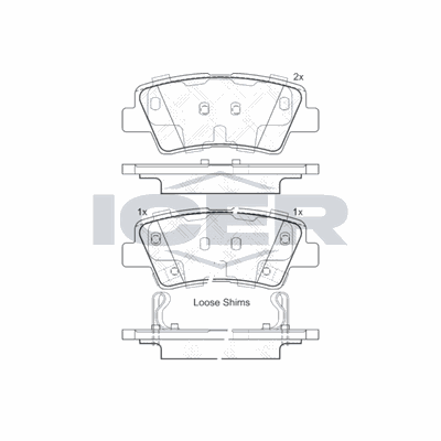 Fren Disk Balata Arka Hyundai Elantra (MD)(2011->)  KRAFTVOLL 07010527