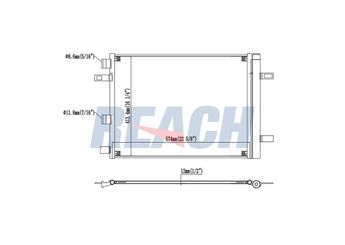 Klima Radyatörü  MAHLE AC 1145 000S  A2475000054 A2475003900 2475000054 2475003900 1308055PDH 1.30.8055.PDH