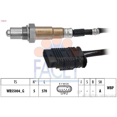 Oksijen (Lambda) Sensörü  BMW 2 Serisi Coupe (F22)(2013->)  KRAFTVOLL 05010251