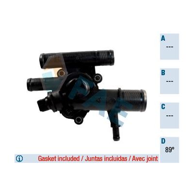 Termostat  Renault Master II Tip 2 Kombi (09.2003->)  ASPART 6TCO1102