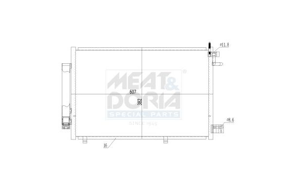 Klima Radyatörü  VEKA 43-1911