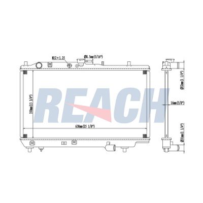 Su Radyatörü  Mazda 323 Sedan (BG)(06.1989->)  MGA 80692
