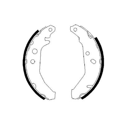 Fren Pabuçlu Balata Arka BOSCH 0 986 487 228