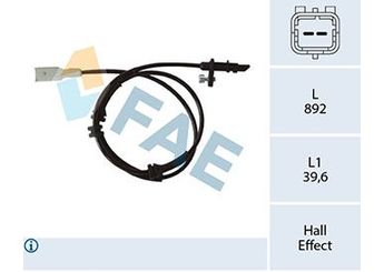 Abs Sensörü Ön Sağ MGA 330090  1499936080 14 999 36080 4545E9 4545 E9 K1499936080 4545.E9