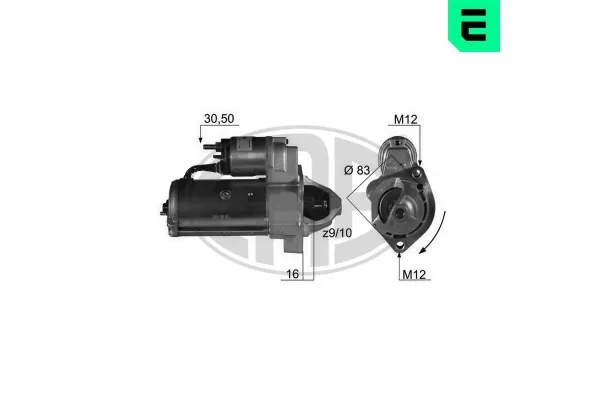 Marş Dinamosu  Audi A6 Sedan (C4)(06.1994->)  ERA 220037