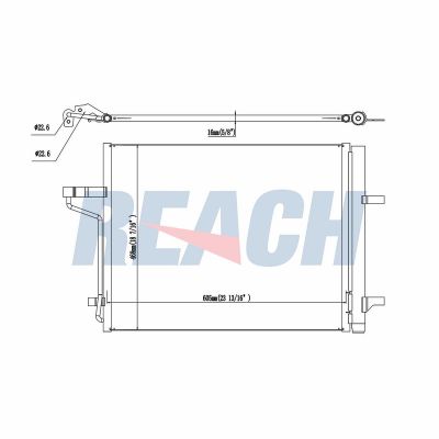 Klima Radyatörü  NRF 350322