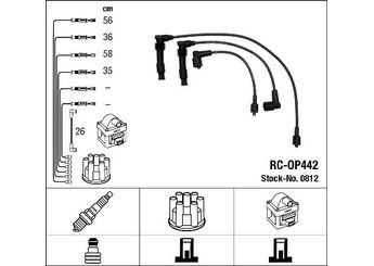 Buji Kablosu  MGA 35033  1612611 90510854 90 510 854
