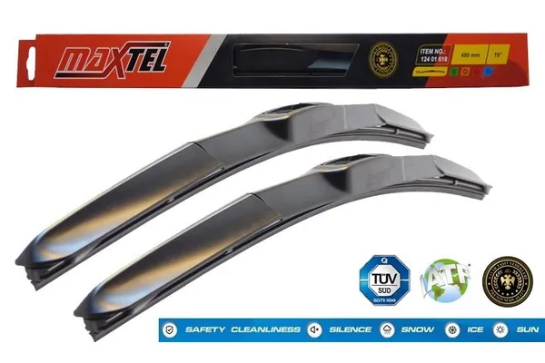 Silecek Süpürgesi Ön Hybrid Tip 430 mm - 17 inç MAXTEL 12401617