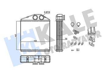 Kalorifer Radyatörü  AKD 1618222  1618222 9196140