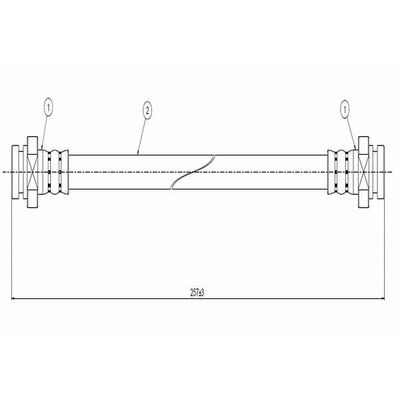 Fren Hortumu Arka Sağ veya Sol CAVO C800 344A