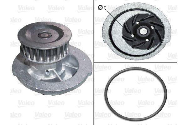 Devirdaim Su Pompası  VALEO 506953